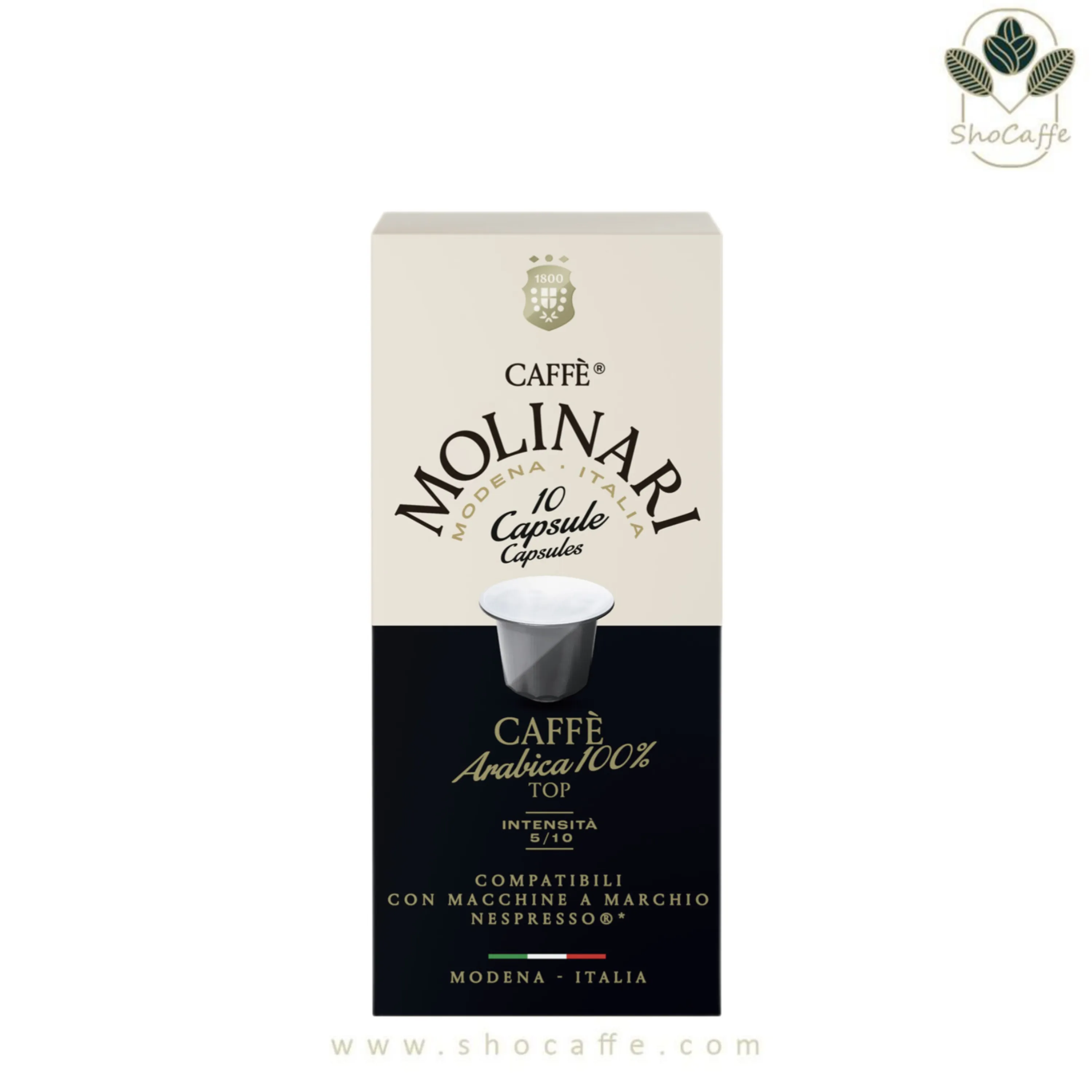 کپسول قهوه نسپرسو مولیناری صددرصد عربیکا Molinari 100% Arabica کپسول قهوه نسپرسو مولیناری صددرصد عربیکا Molinari 100% Arabica